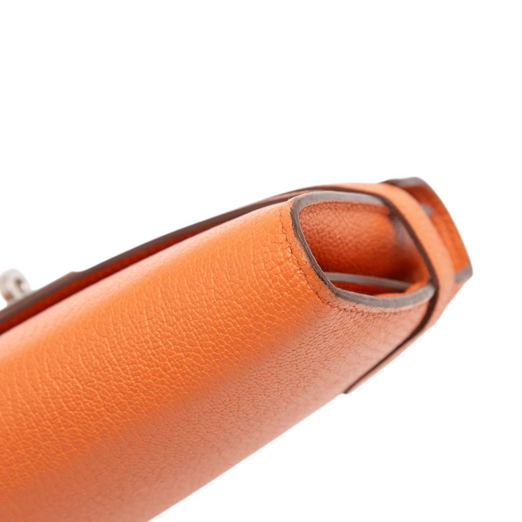 Hermès Chevre Mysore Kelly Longue Wallet - Image 11