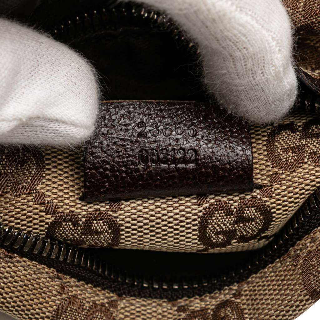Gucci GG Canvas Web Double Pocket Belt Bag - Detail 1