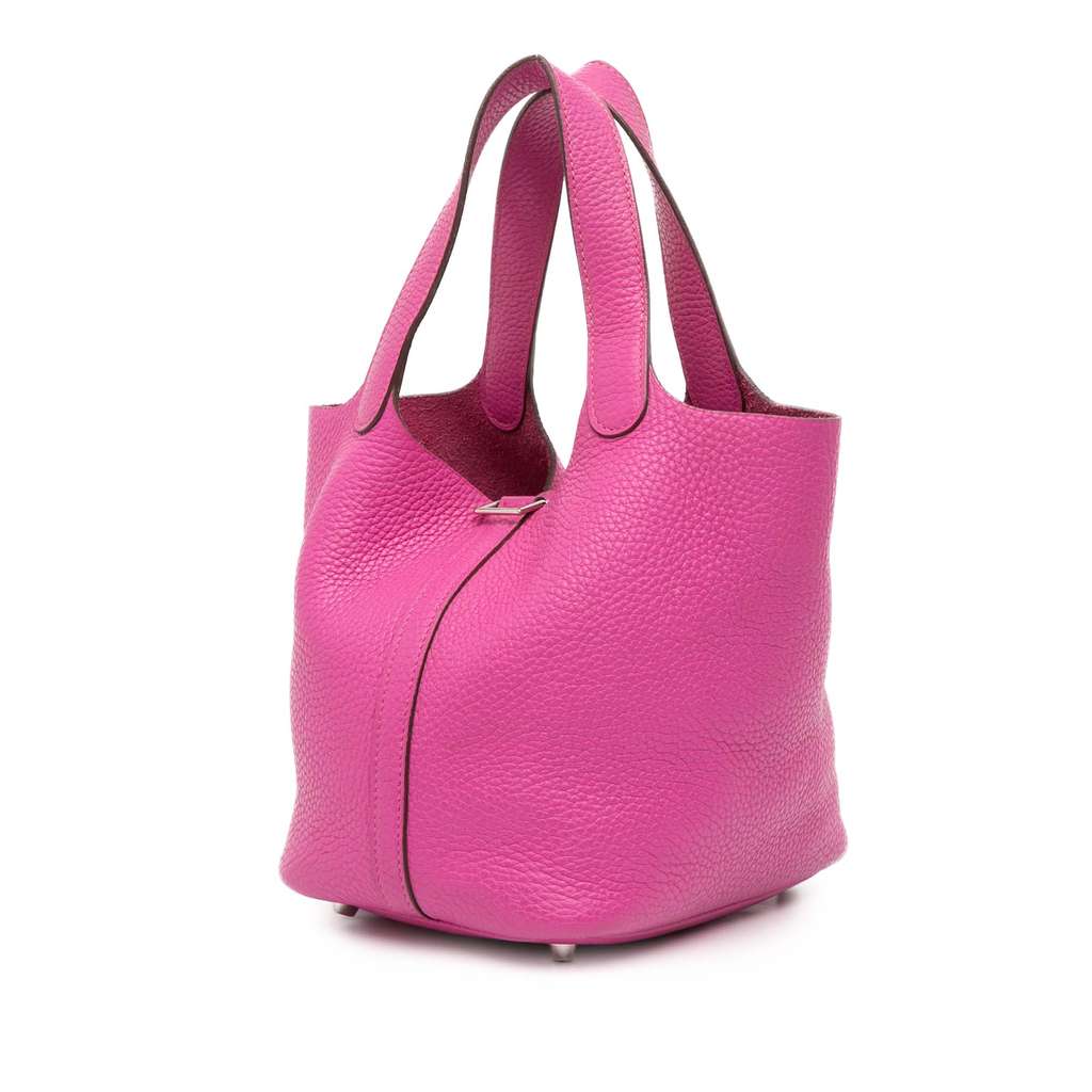 Hermès Clemence Picotin Lock 18 - Back view