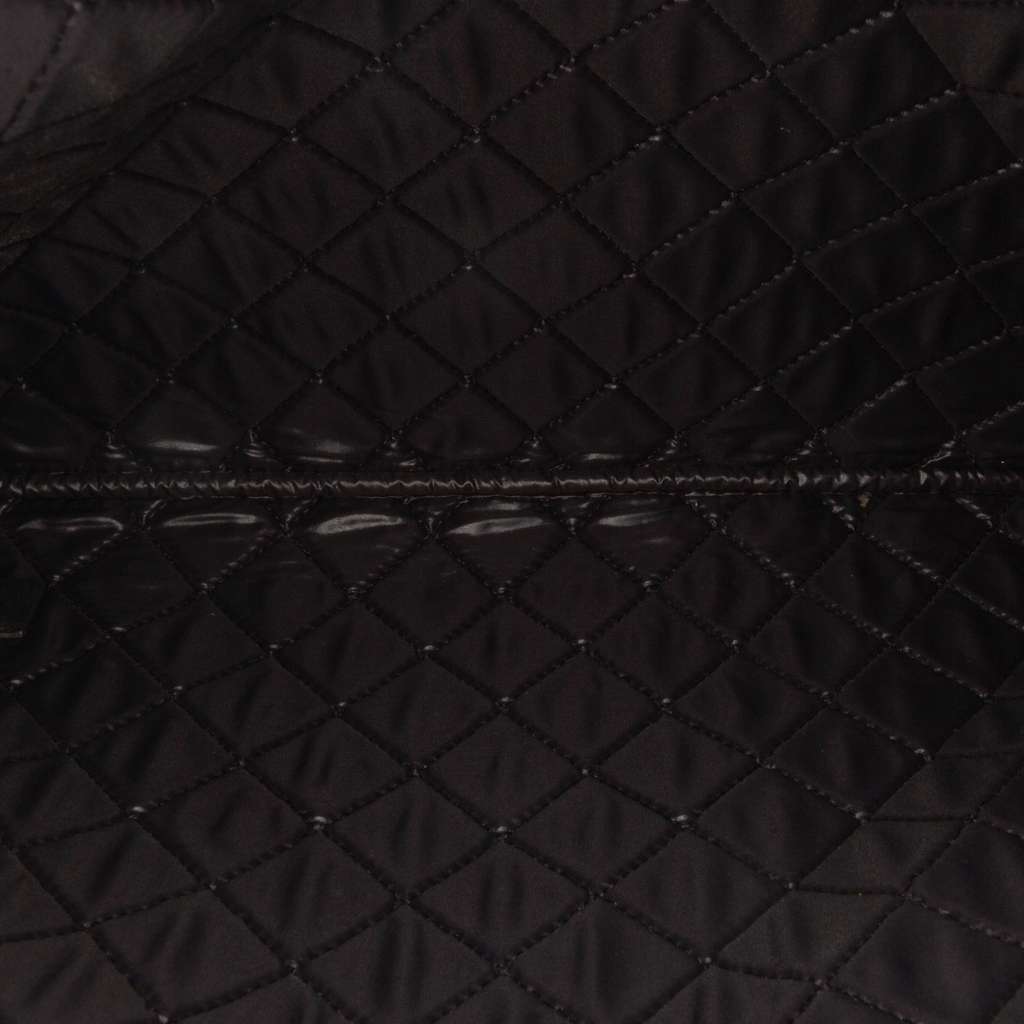 Chanel Large Quilted Lambskin Double Stitch O Case Clutch - 4