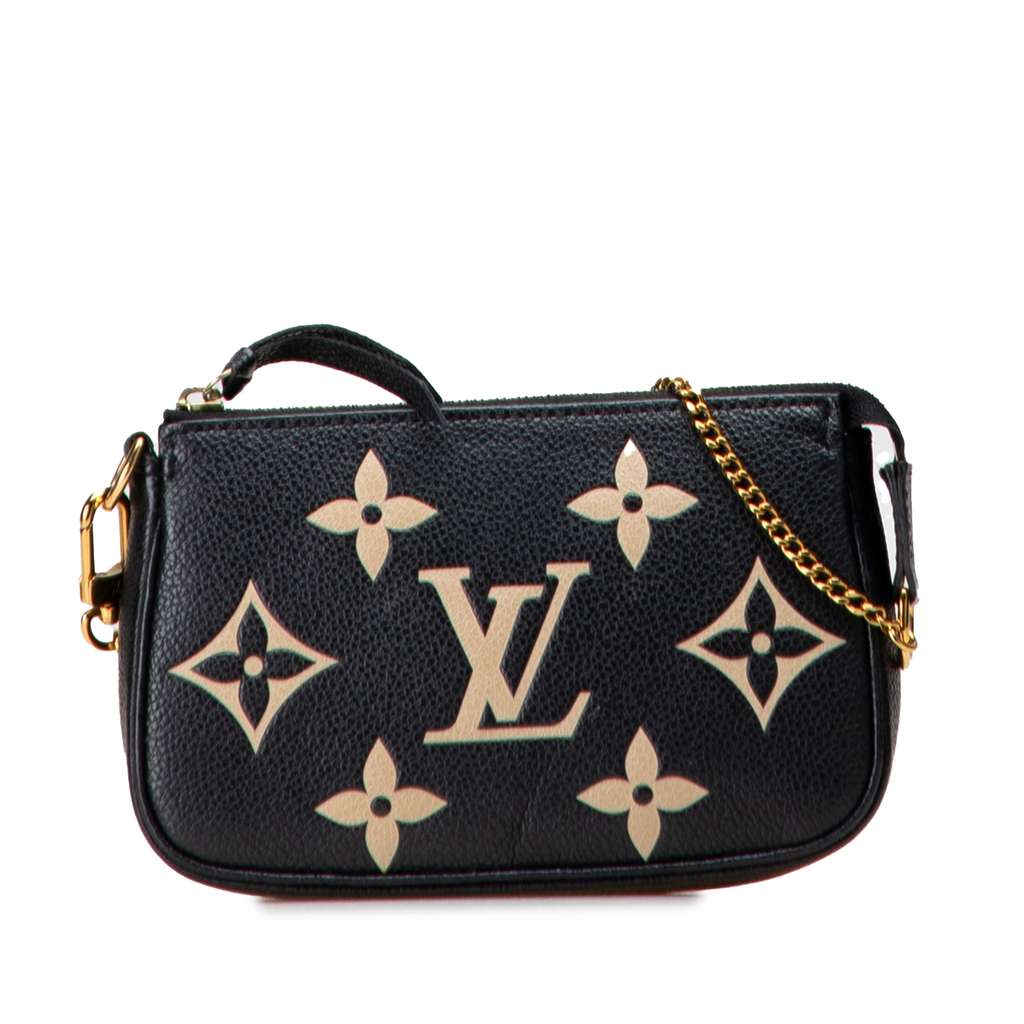 Louis Vuitton Bicolor Monogram Empreinte Mini Pochette Accessoires