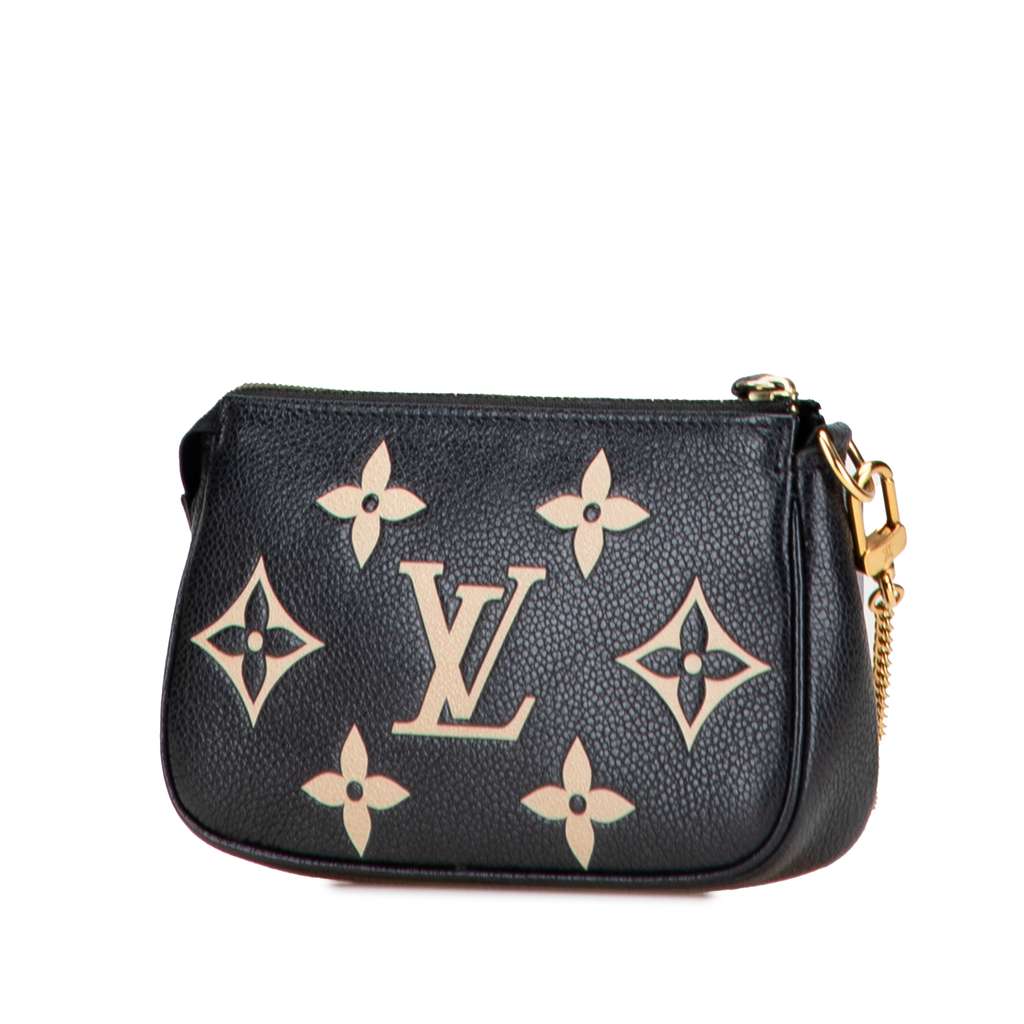 Louis Vuitton Bicolor Monogram Empreinte Mini Pochette Accessoires - Back view