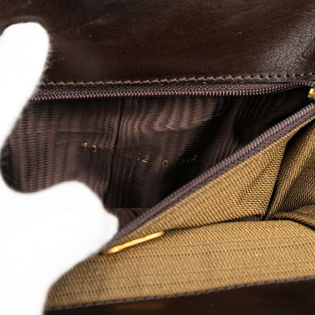 Fendi Zucca Canvas Shoulder Bag - Detail 1