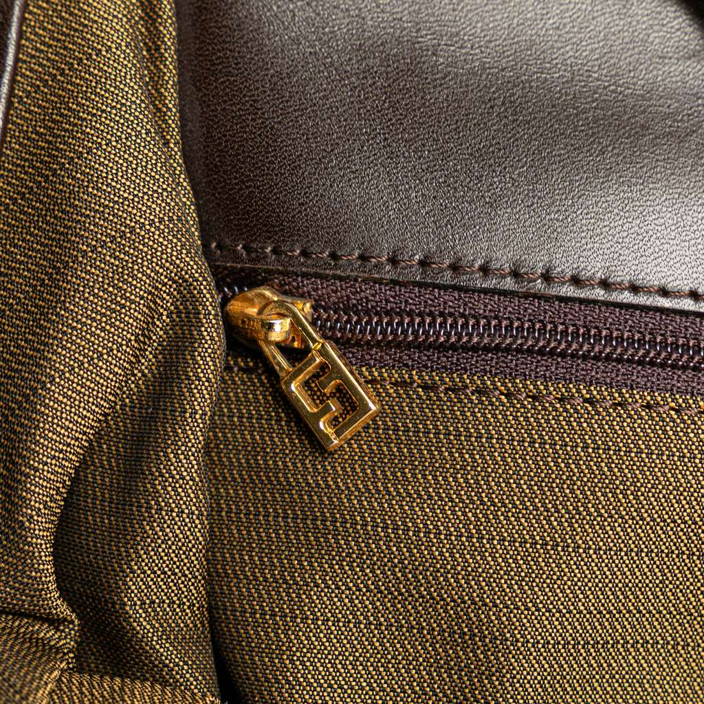 Fendi Zucca Canvas Shoulder Bag - Image 10