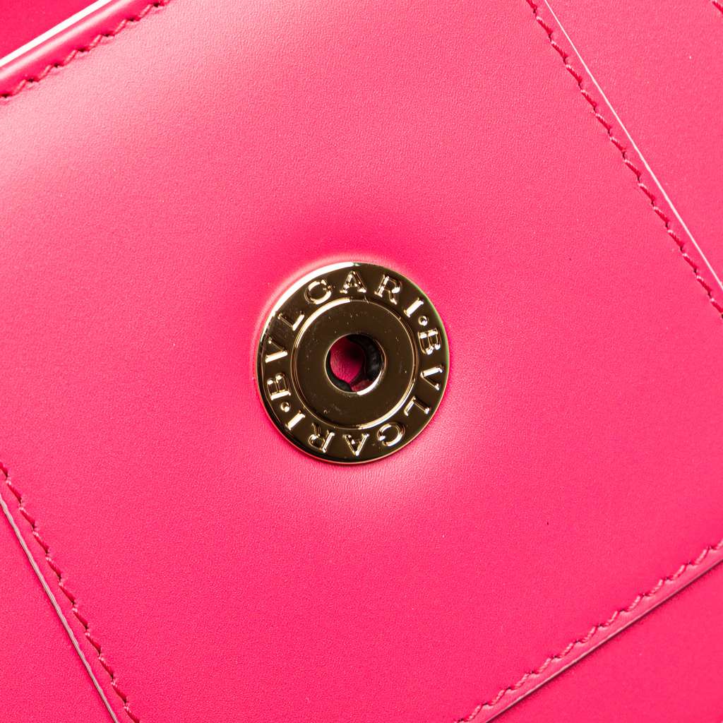 Bvlgari Small Leather Square Serpenti Forever Chain Crossbody - Detail 1