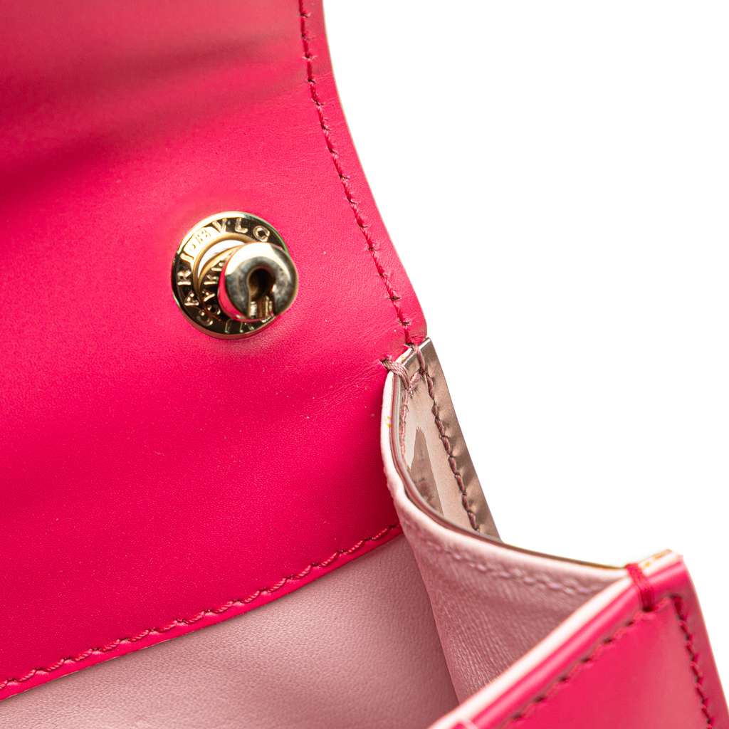 Bvlgari Small Leather Square Serpenti Forever Chain Crossbody - Image 10