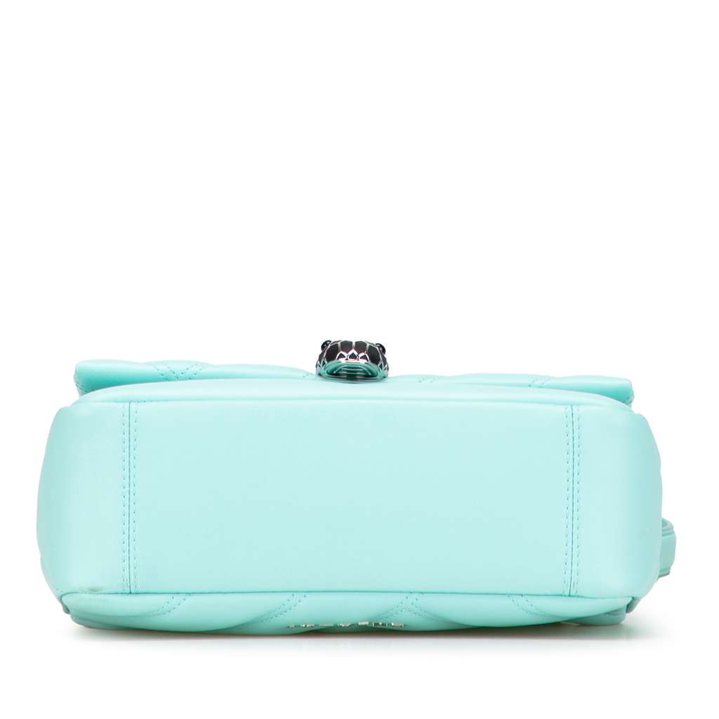 Bvlgari Leather Serpenti Cabochon Chain Crossbody - Image 6