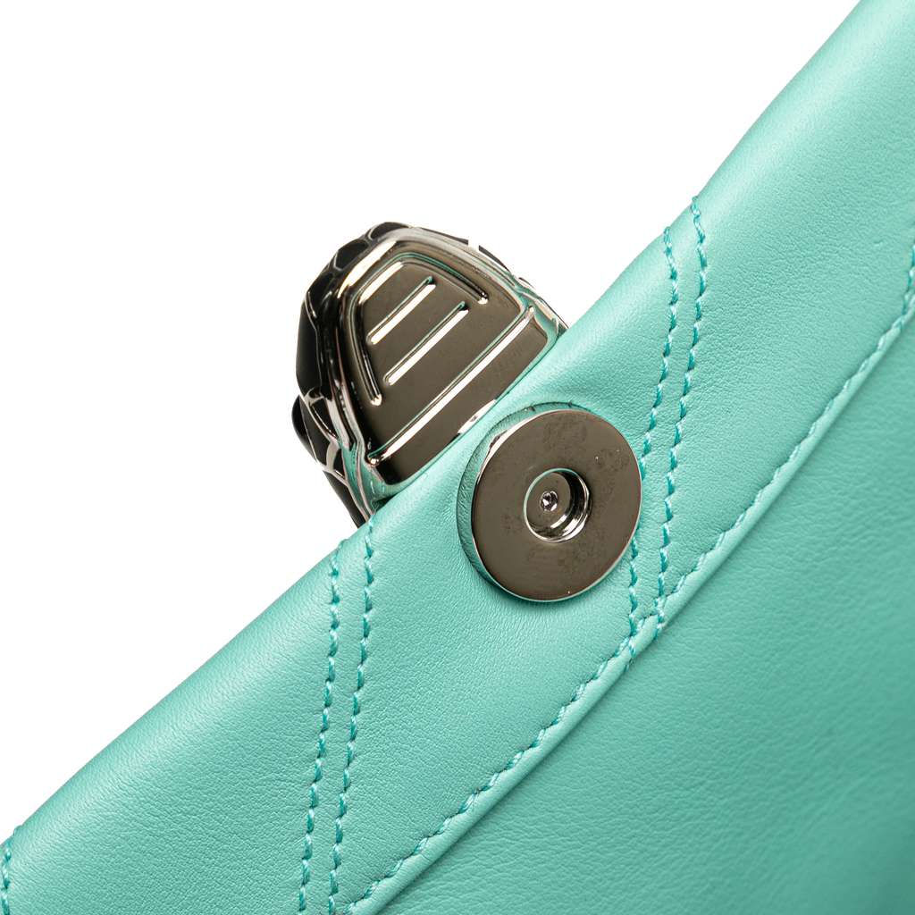 Bvlgari Leather Serpenti Cabochon Chain Crossbody - Image 10