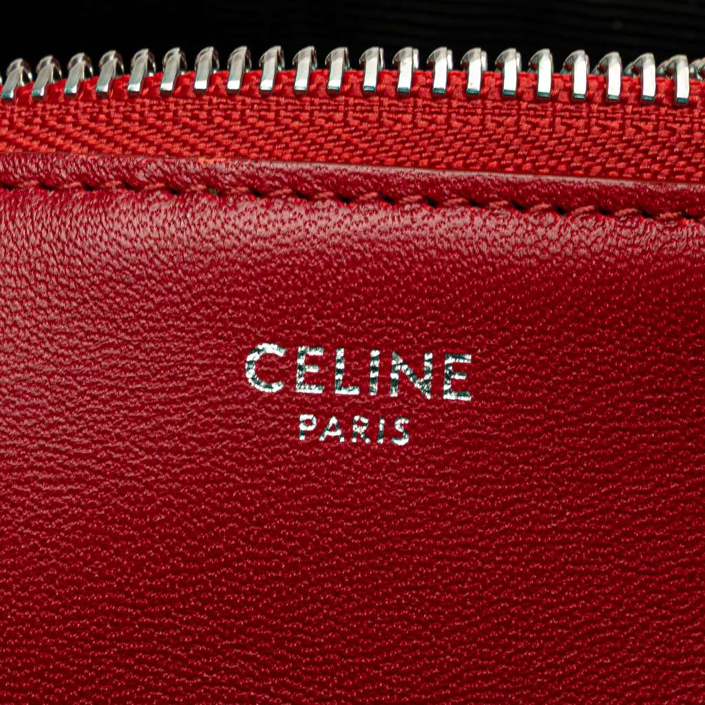 Celine Small Lambskin Trio Crossbody - Side view