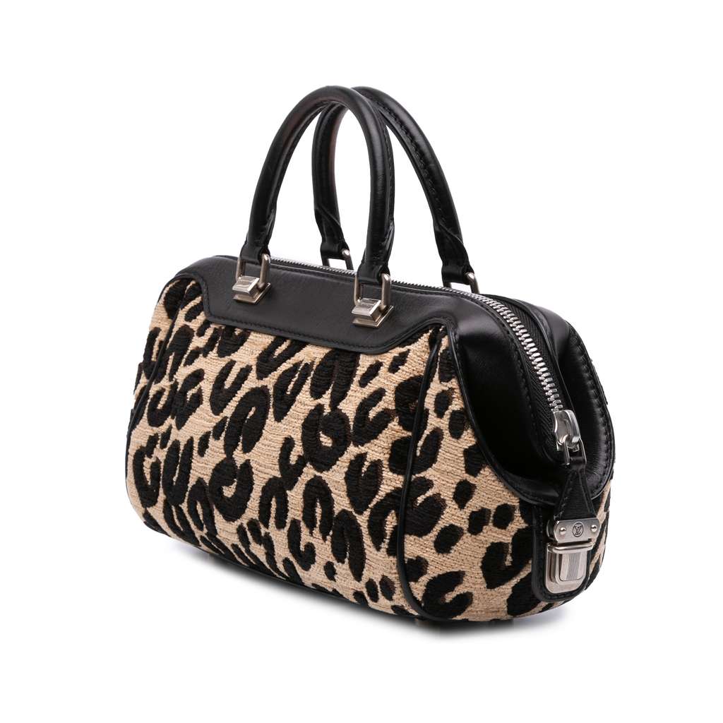 Louis Vuitton Stephen Sprouse Chenille Leopard Baby Bag - 2