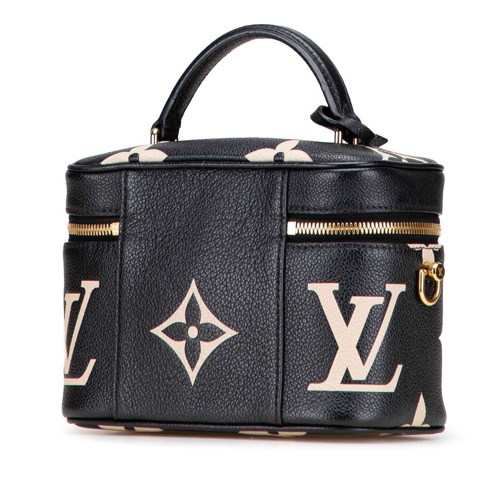 Louis Vuitton Bicolor Monogram Giant Empreinte Vanity PM - Back view