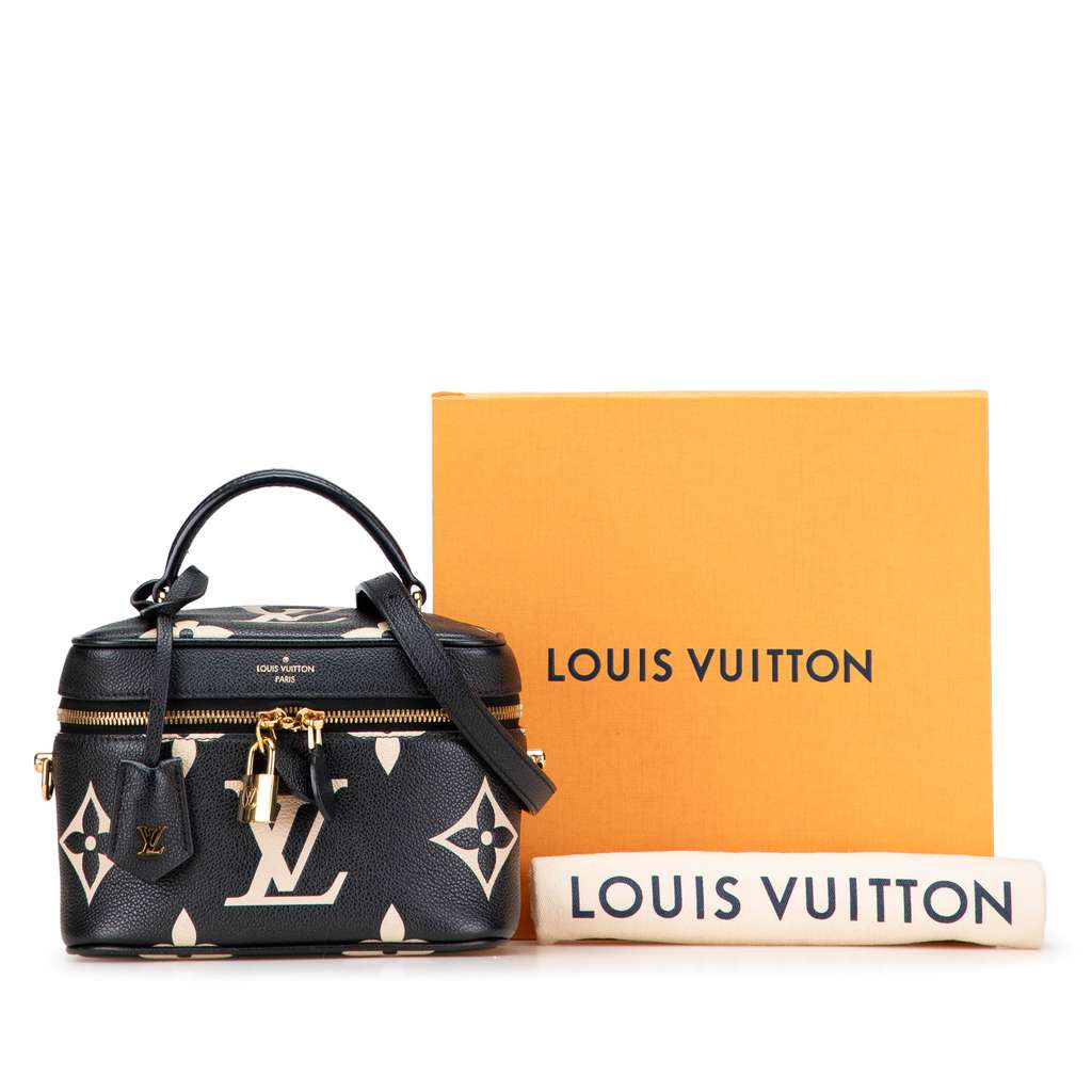 Louis Vuitton Bicolor Monogram Giant Empreinte Vanity PM - Image 12