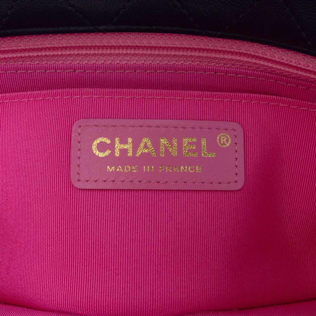 Chanel Mini Rectangular Classic Multicolor Cotton Stitched Single Flap - Side view