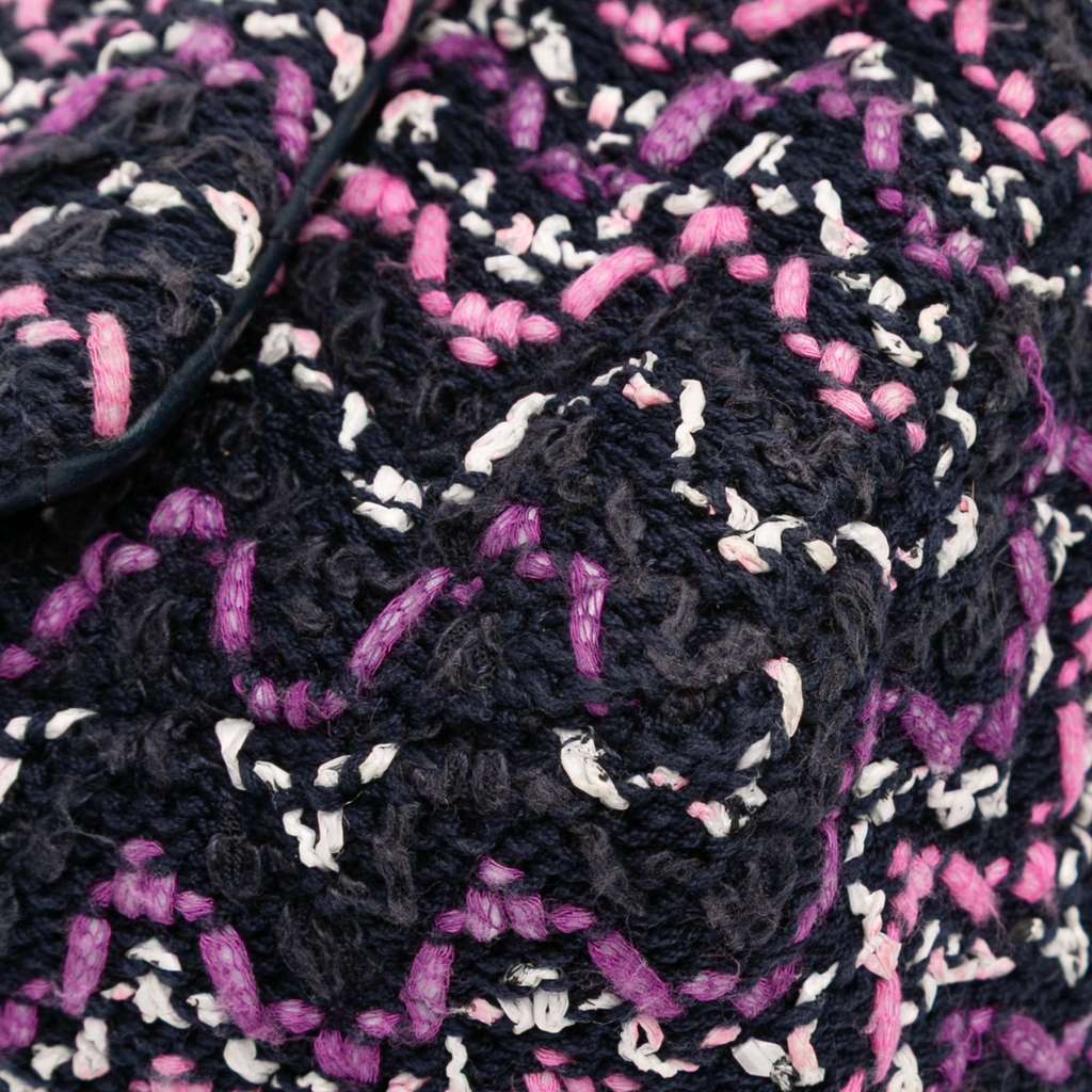 Chanel Mini Rectangular Classic Multicolor Cotton Stitched Single Flap - Image 10