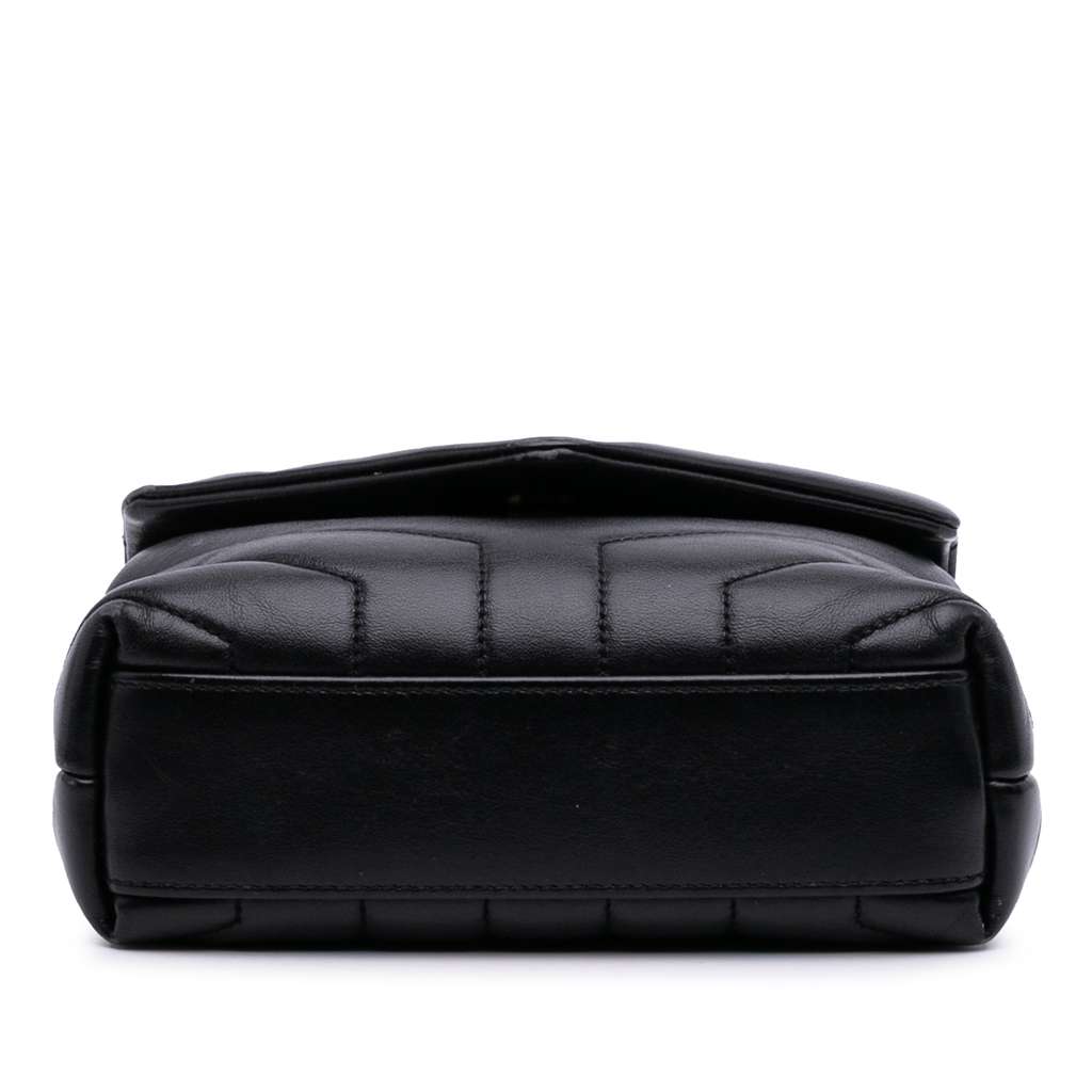 Saint Laurent Toy Matelasse Leather Monogram LouLou Crossbody - Image 6