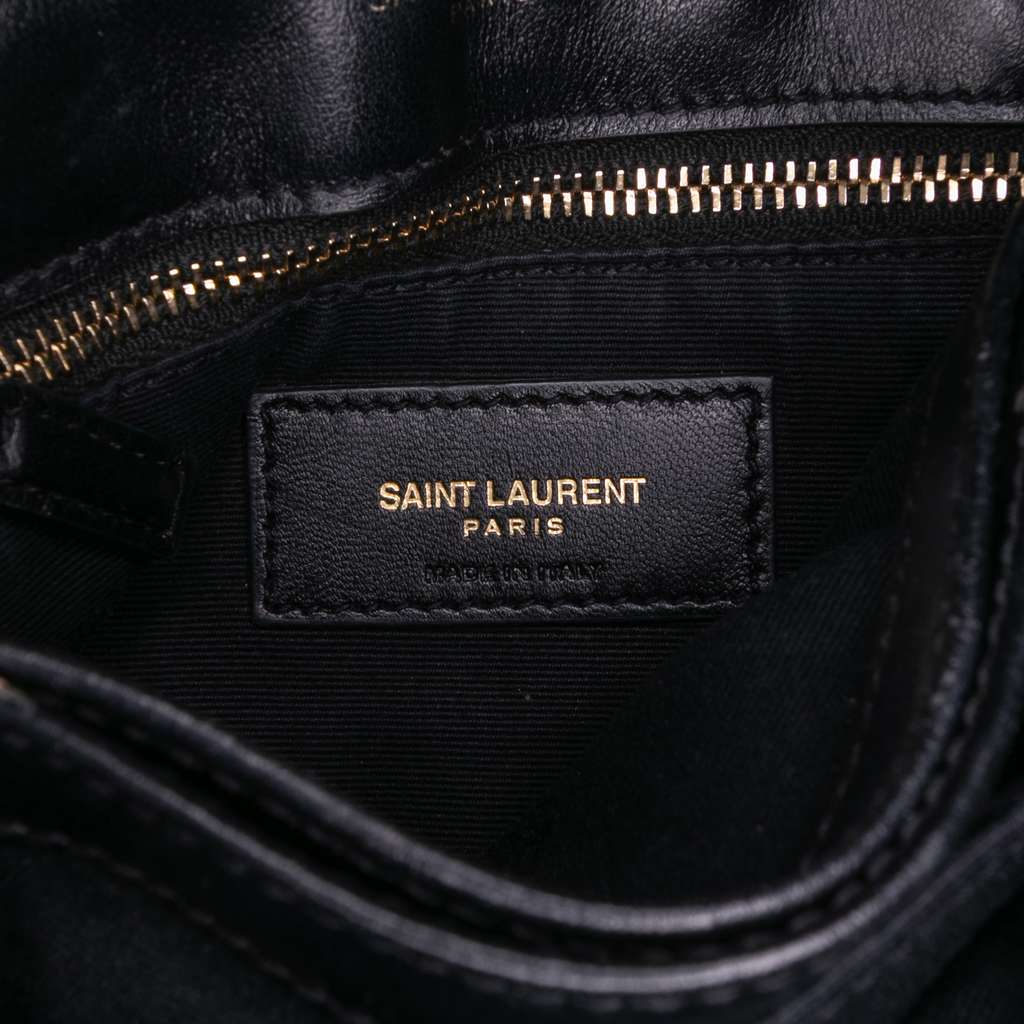 Saint Laurent Toy Matelasse Leather Monogram LouLou Crossbody - Side view