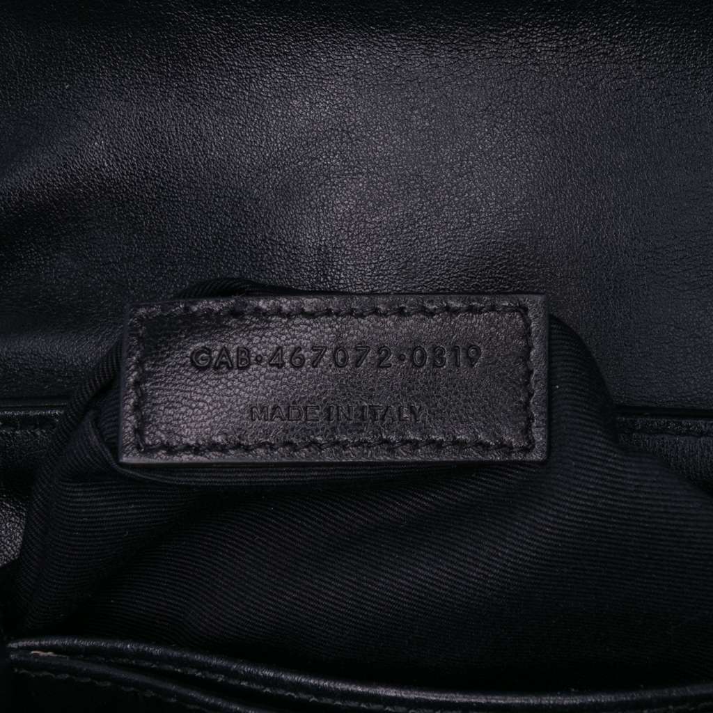 Saint Laurent Toy Matelasse Leather Monogram LouLou Crossbody - Detail 1