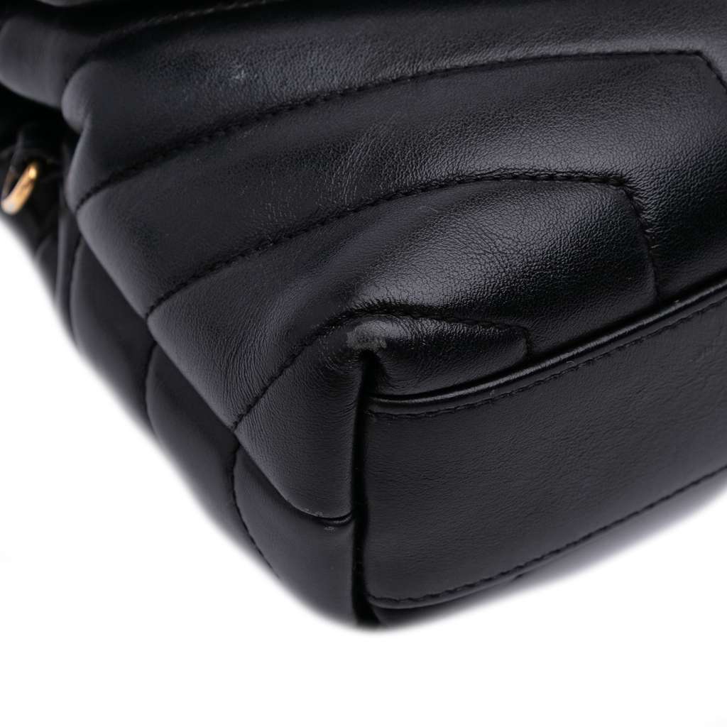 Saint Laurent Toy Matelasse Leather Monogram LouLou Crossbody - Image 11