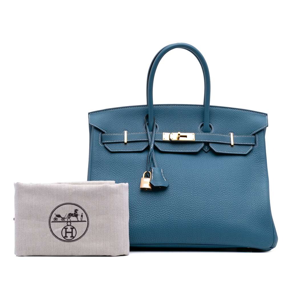 Hermès Togo Birkin Retourne 35 - Image 14
