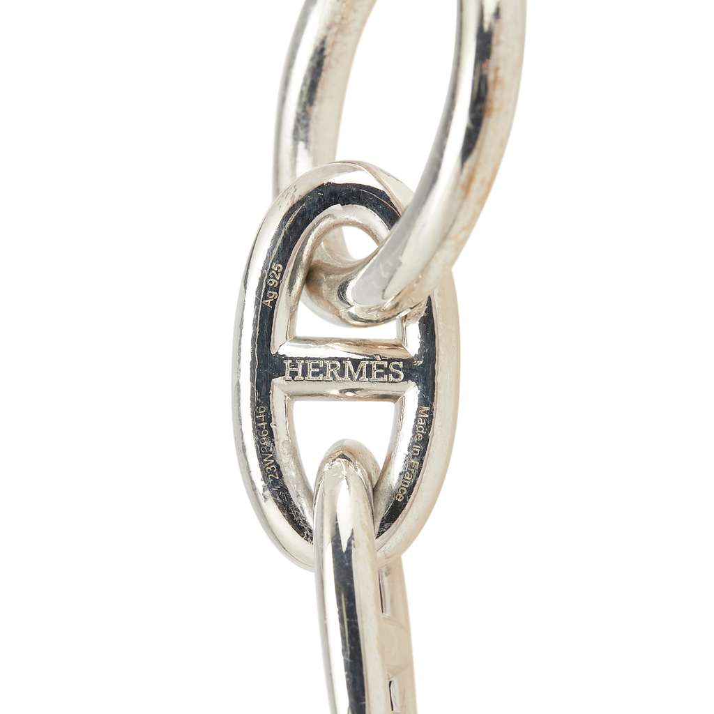 Hermès Large Sterling Silver Chaine d'Ancre Bracelet - 4