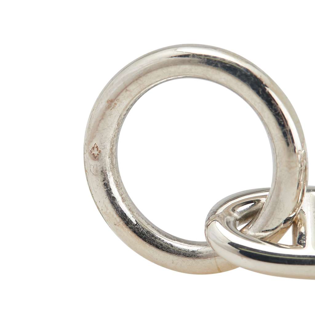 Hermès Large Sterling Silver Chaine d'Ancre Bracelet - Side view