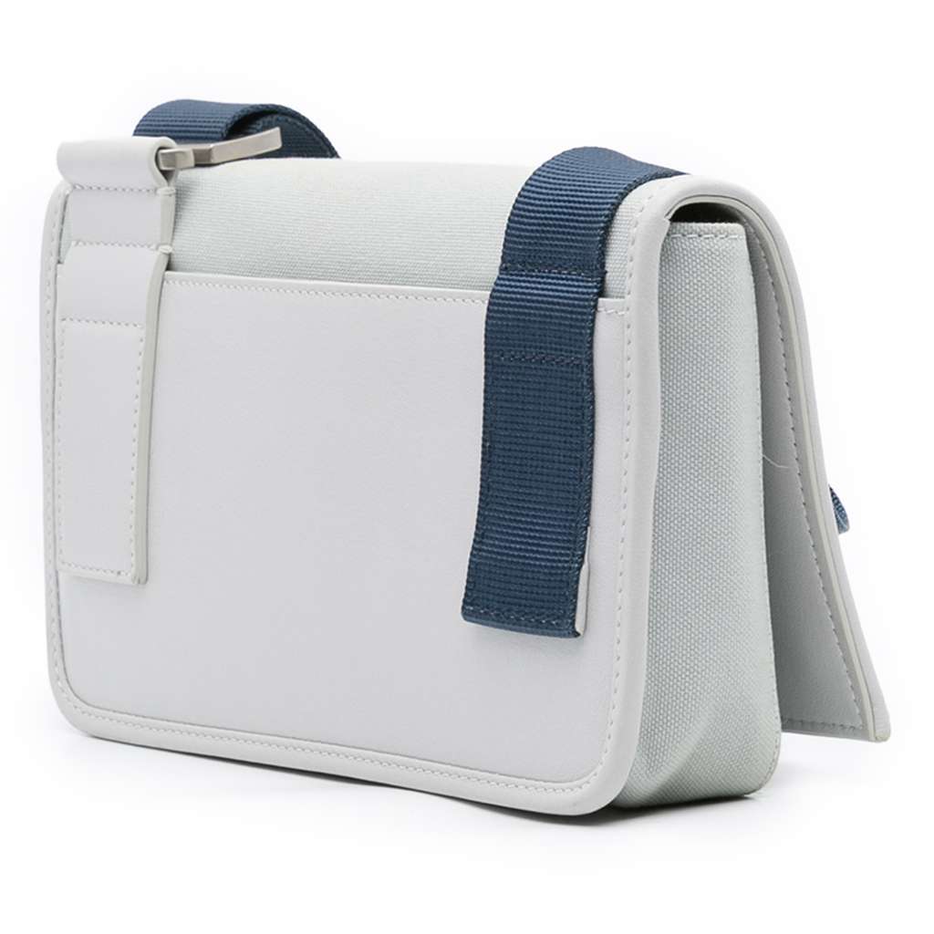 Jacquemus Mini Canvas and Leather Le Messageru Crossbody - 2