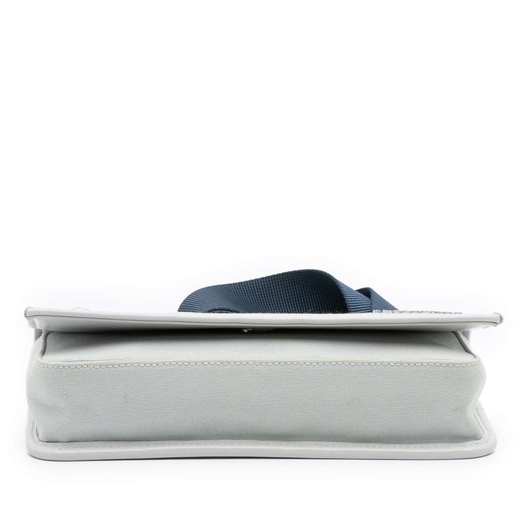 Jacquemus Mini Canvas and Leather Le Messageru Crossbody - 3