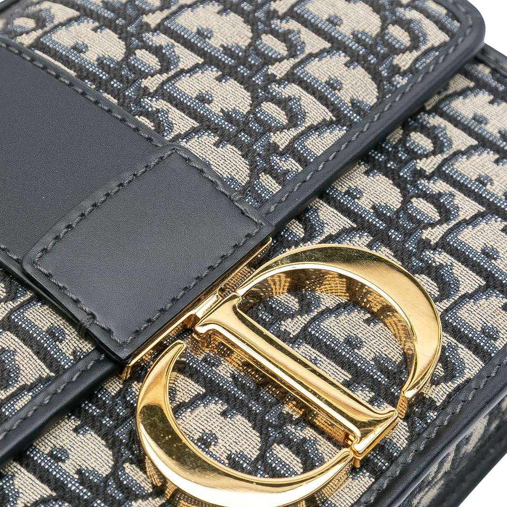 Dior Oblique Canvas 30 Montaigne Flap - Image 10