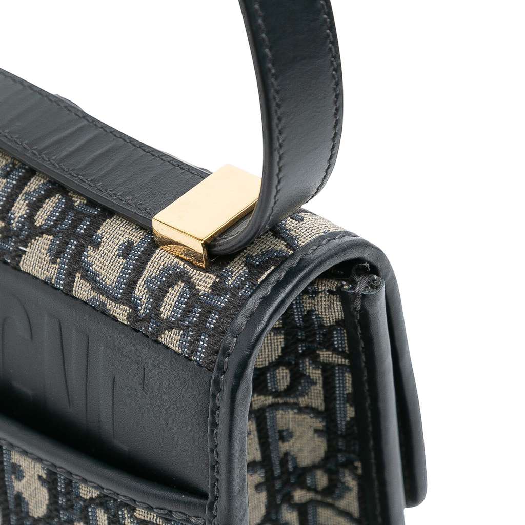 Dior Oblique Canvas 30 Montaigne Flap - Image 11