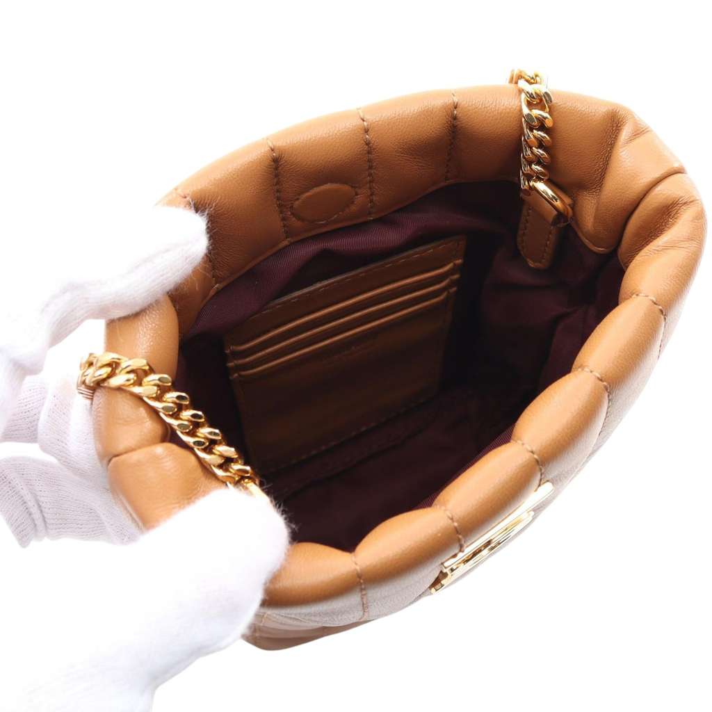 Burberry Micro Quilted Lambskin Lola Bucket Bag - Image 6