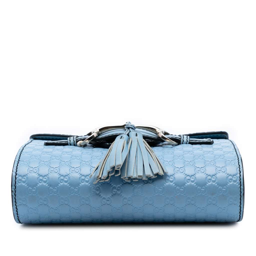 Gucci Mini Microguccissima Emily Crossbody - Image 6