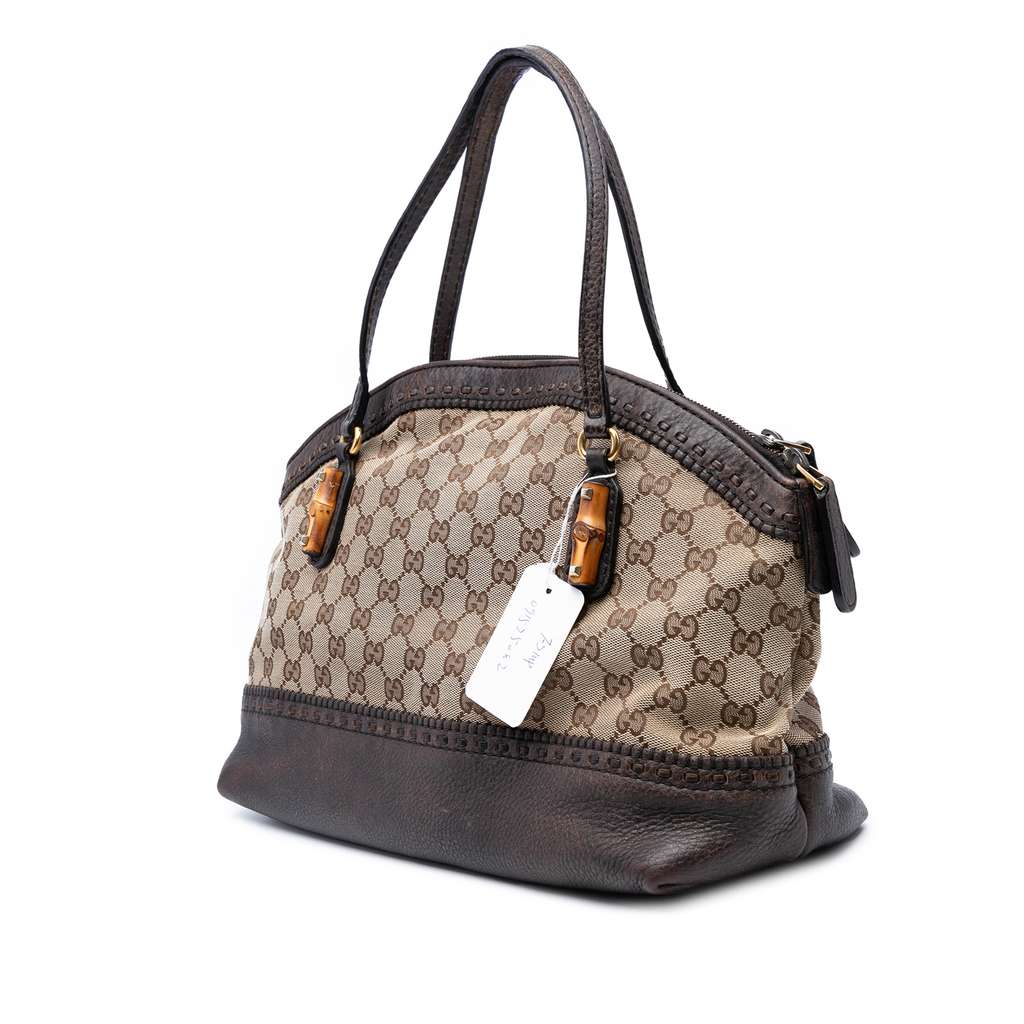Gucci GG Canvas Laidback Crafty Handbag - 2