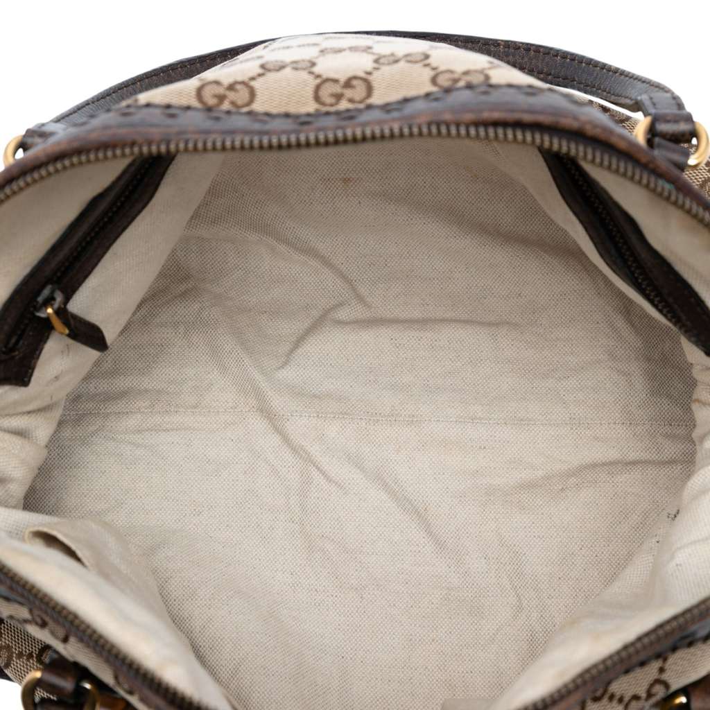 Gucci GG Canvas Laidback Crafty Handbag - 4