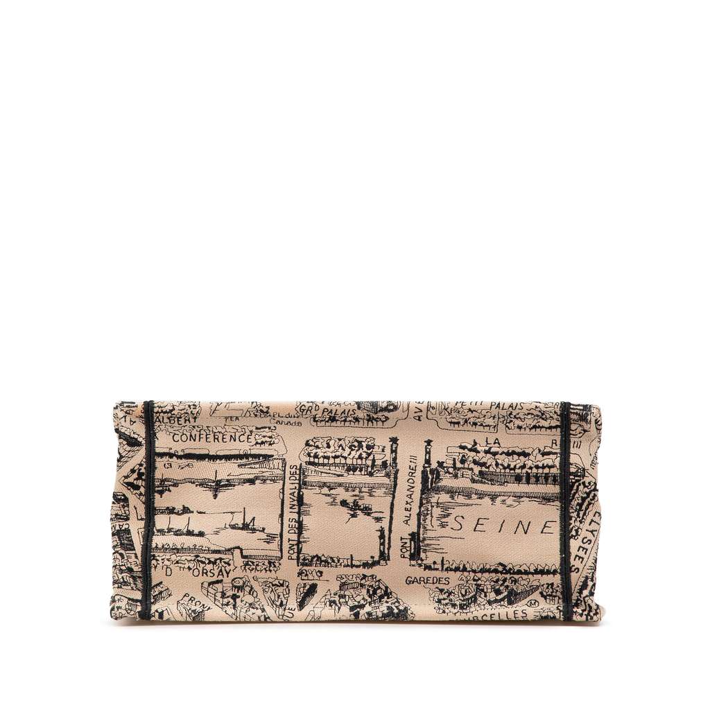 Dior Medium Embroidered Canvas Plan de Paris Book Tote - 3