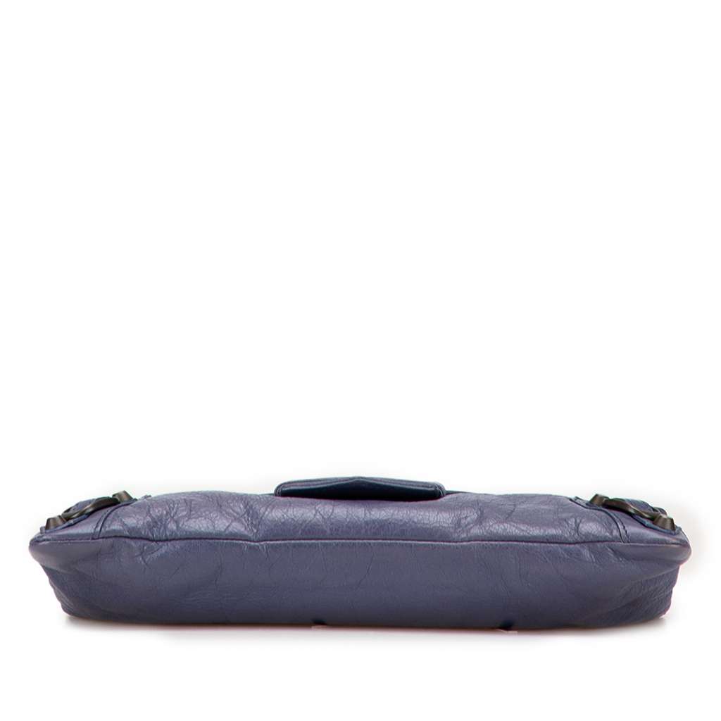 Balenciaga Lambskin Motocross Classic City Clutch - Image 6