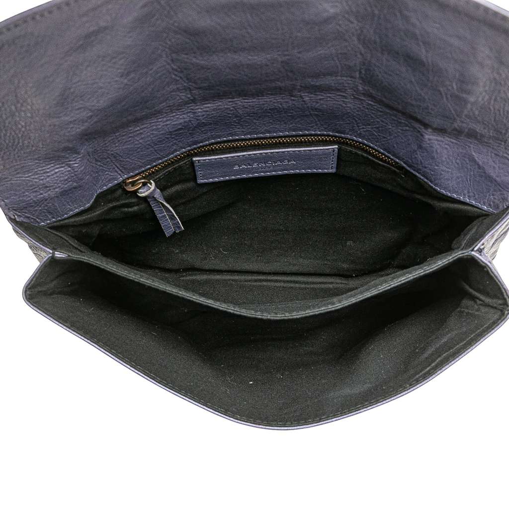 Balenciaga Lambskin Motocross Classic City Clutch - 4