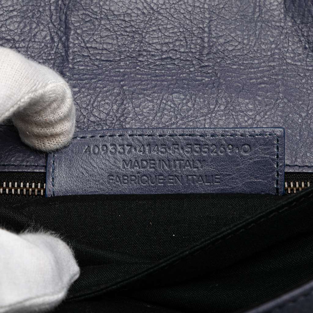 Balenciaga Lambskin Motocross Classic City Clutch - Detail 1