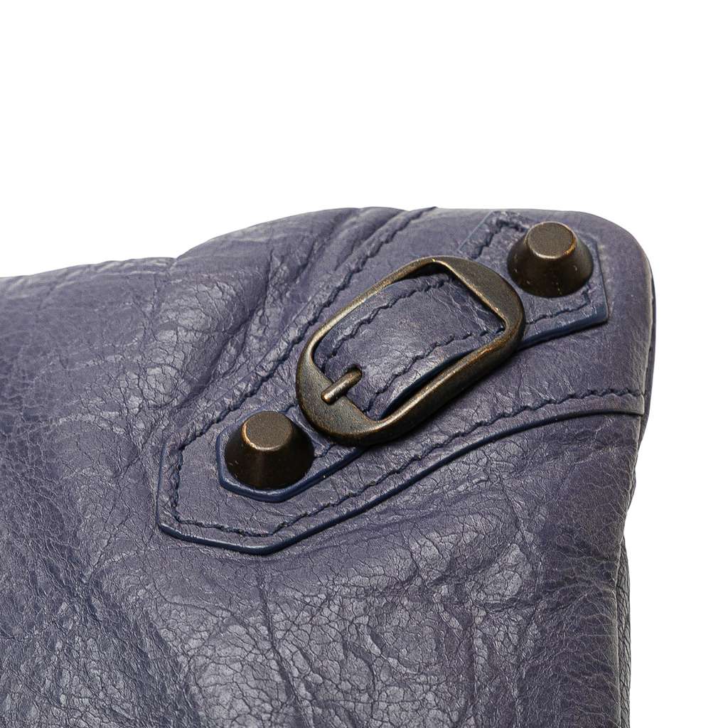 Balenciaga Lambskin Motocross Classic City Clutch - Image 11