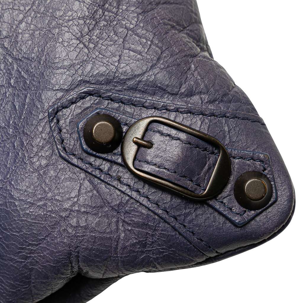 Balenciaga Lambskin Motocross Classic City Clutch - Image 12