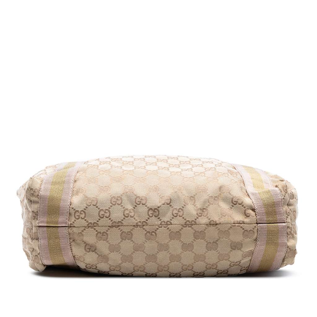Gucci GG Canvas Web Tote - Image 6
