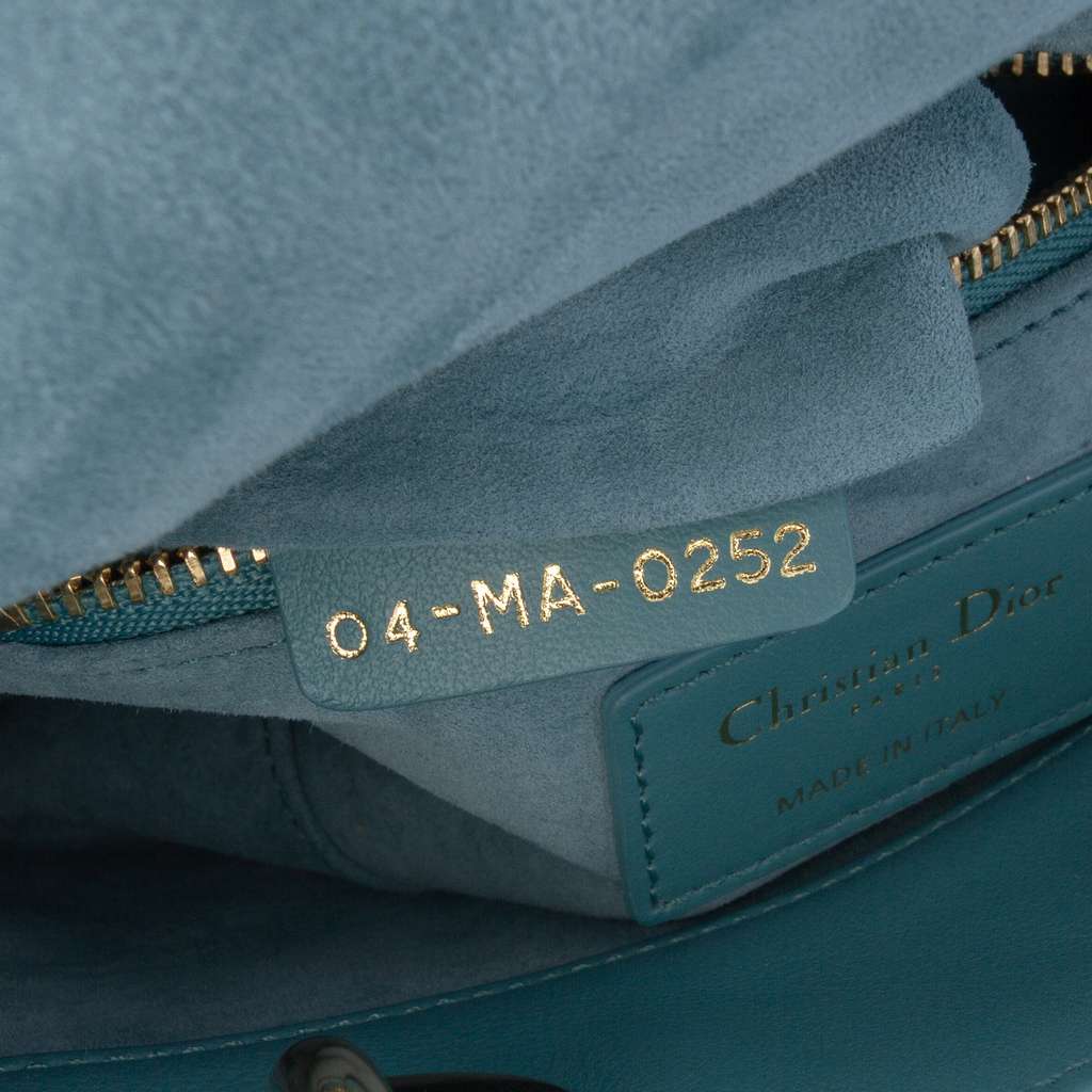 Dior Mini Canvas Honeycomb Embroidery Crystal Lady Dior - Detail 1