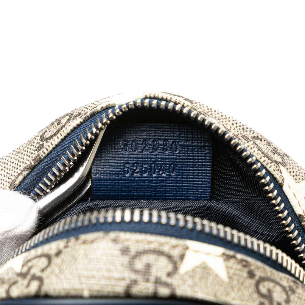 Gucci Kids GG Supreme Stars Web Belt Bag - Detail 1
