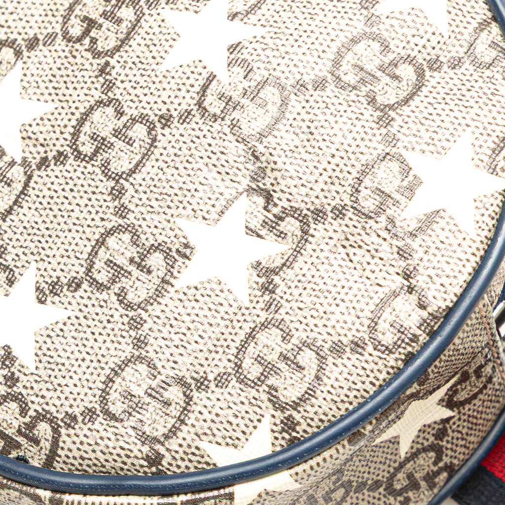 Gucci Kids GG Supreme Stars Web Belt Bag - Image 10