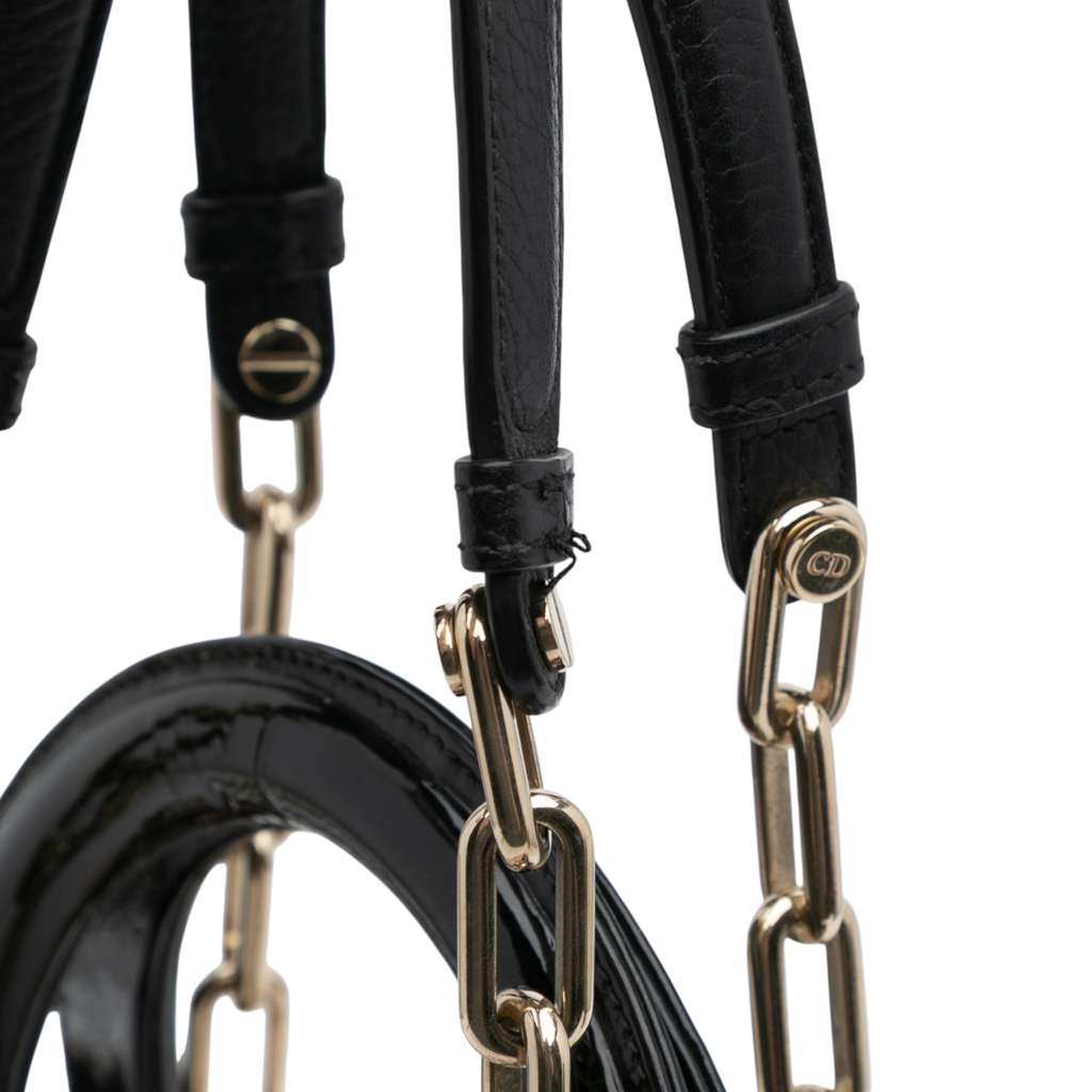 Dior Limited Edition Medium Canvas Floral Printed Diorissimo Satchel - Image 13