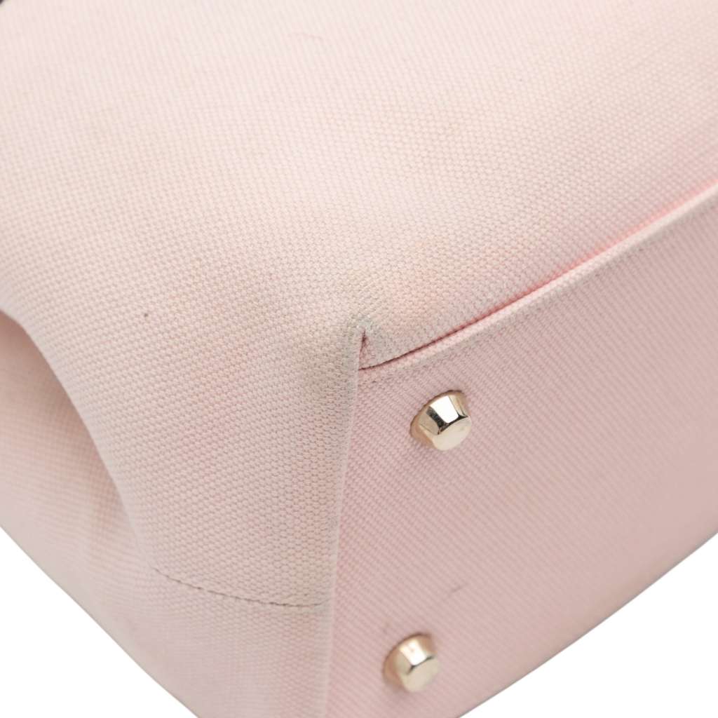 Dior Limited Edition Medium Canvas Floral Printed Diorissimo Satchel - Detail 2