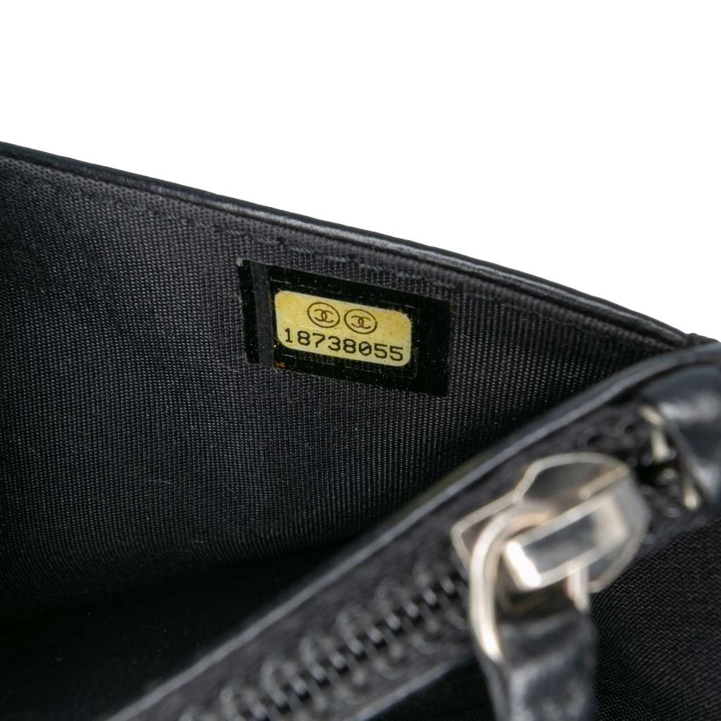 Chanel CC Quilted Lambskin Diamond Wallet On Chain - 5