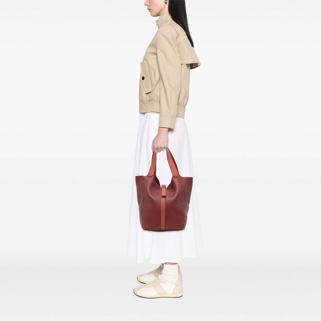 Hermès Bicolor Clemence and Swift Picotin Lock 31 - Image 13