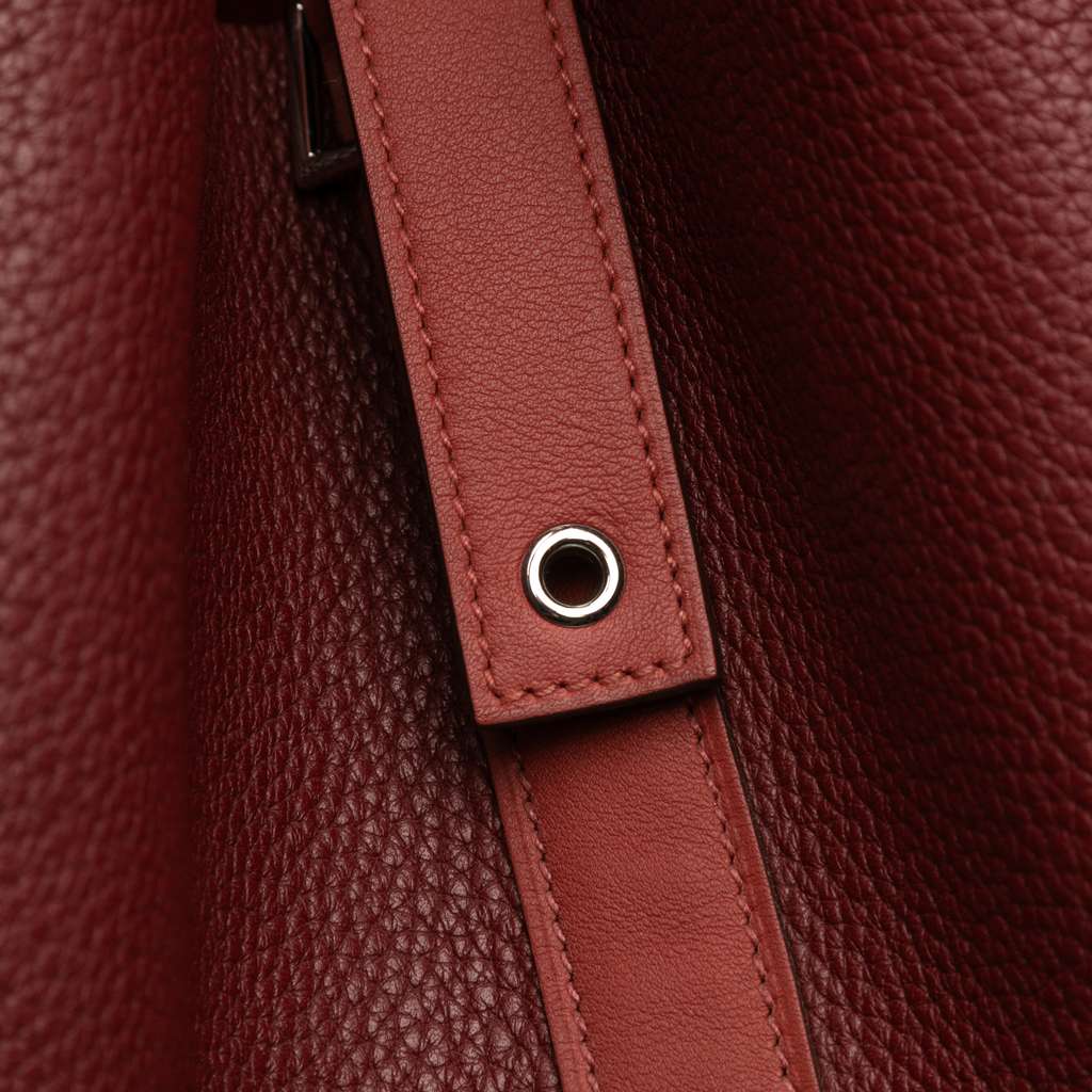 Hermès Bicolor Clemence and Swift Picotin Lock 31 - Image 10