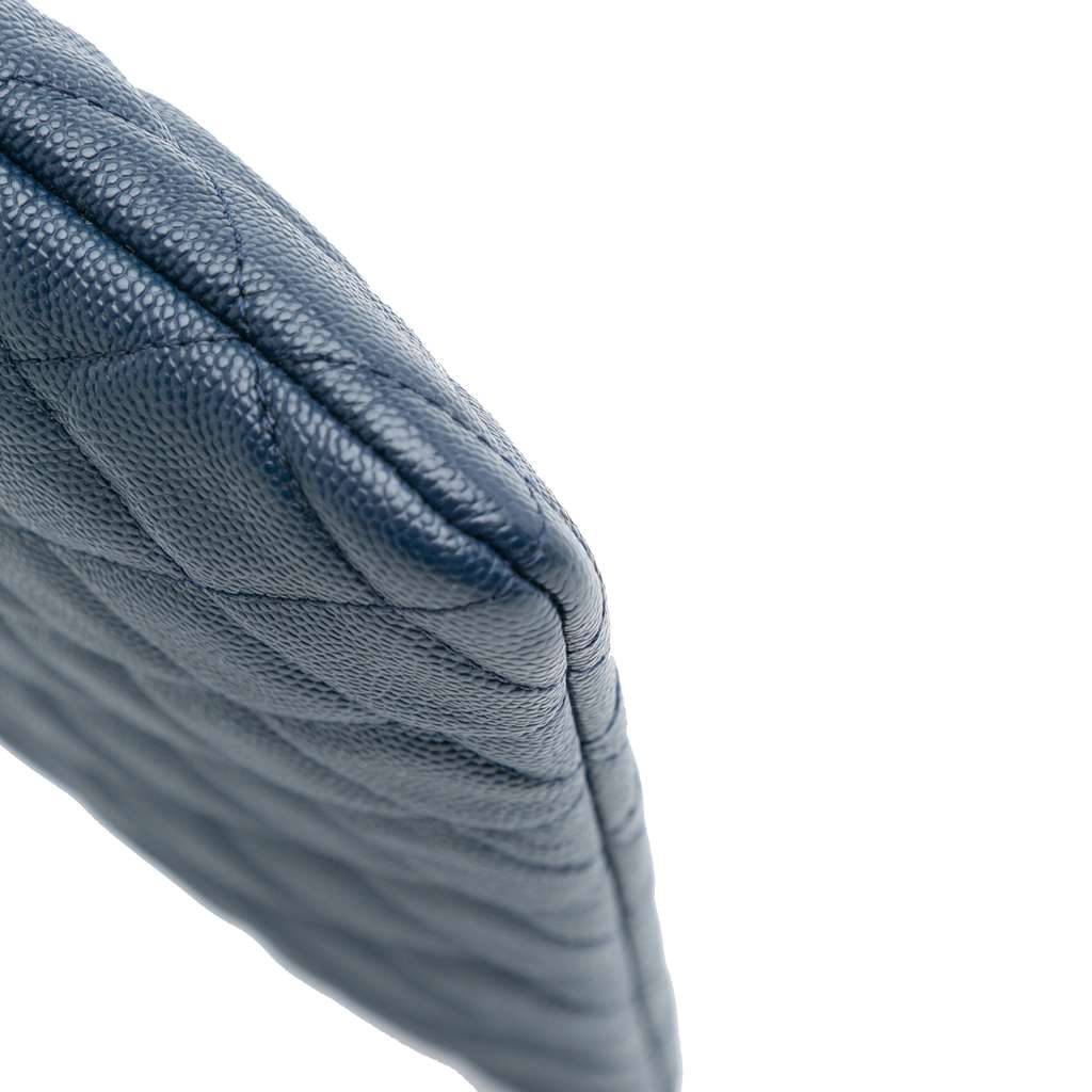 Chanel Medium Quilted Caviar O Case Clutch - Image 11