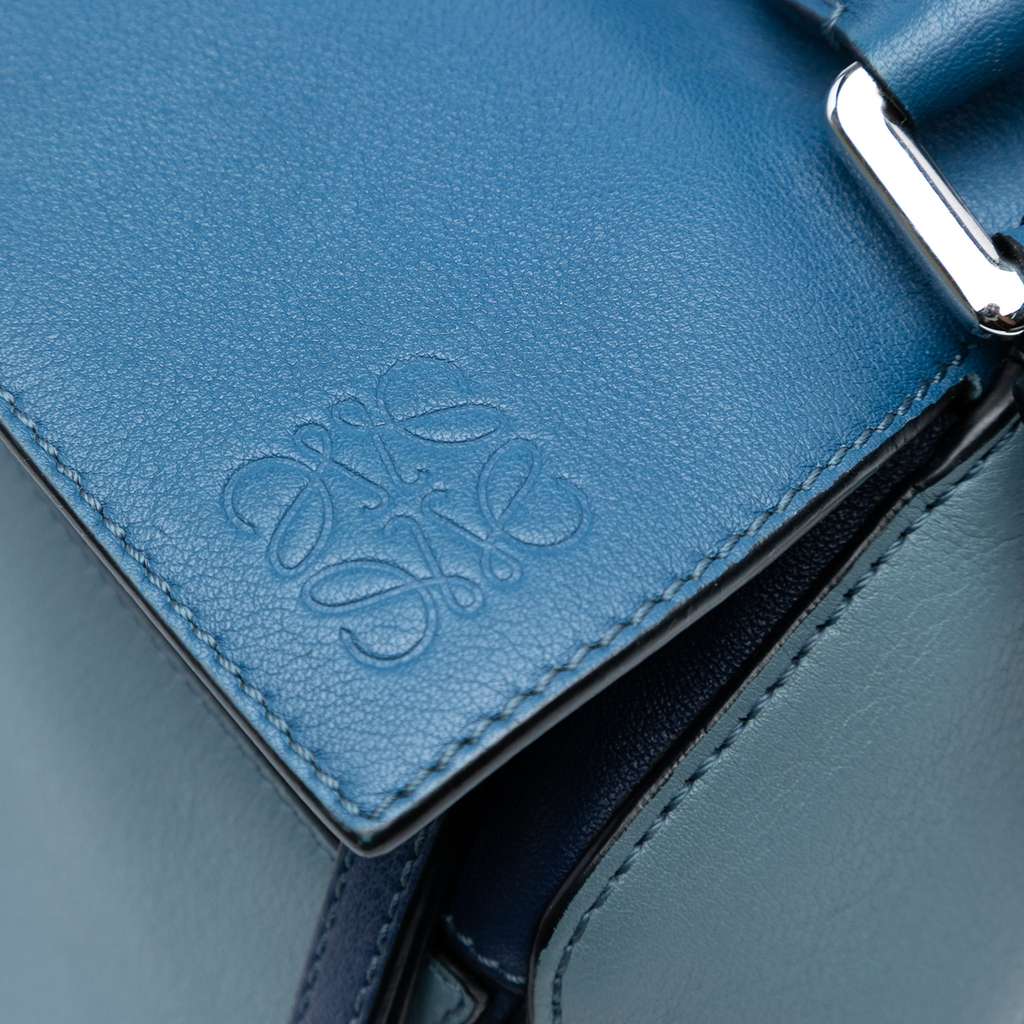 Loewe Medium Tricolor Calfskin Puzzle Satchel - Detail 2